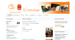 Desktop Screenshot of os-barnehage.net